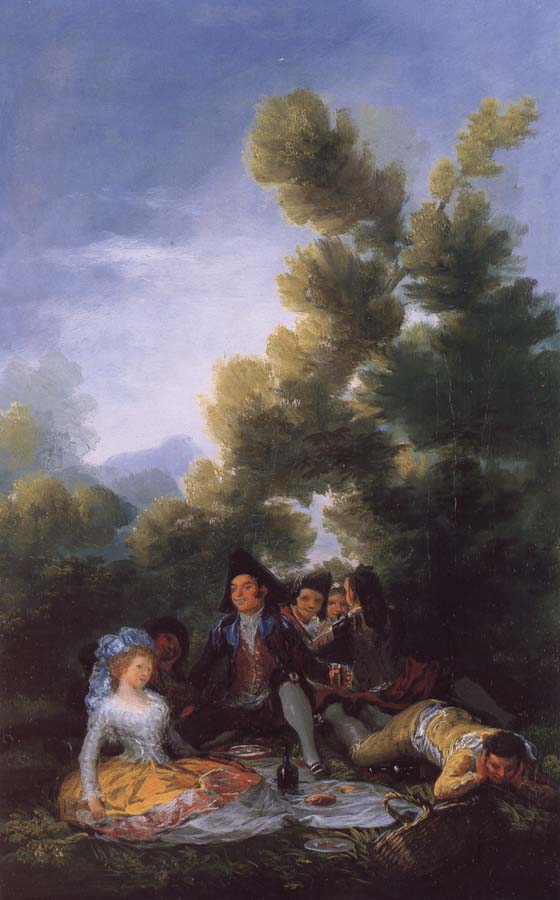 Francisco de Goya A Picnic